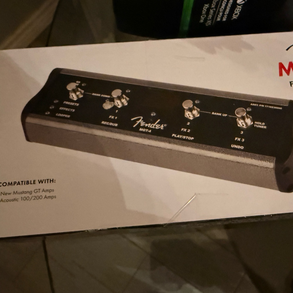 Fender Black Footswitch Pedal